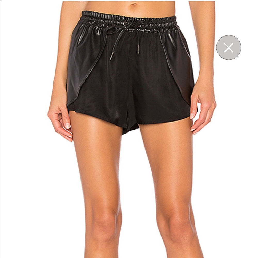 BLANKNYC black Jogger skort in Hug and Kisses